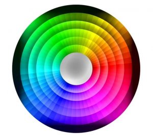 La rueda de color