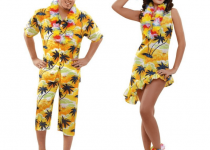 vestir fiesta hawaiana